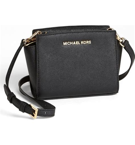 michael kors selma mini messenger bag